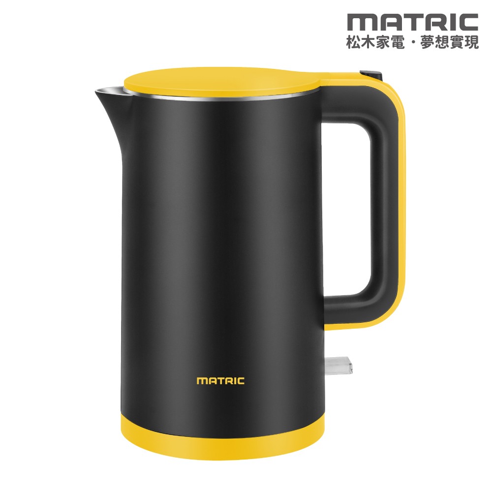 1.5L不鏽鋼雙層防燙快煮壺MG-KT1502 (英國STRIX溫控器)