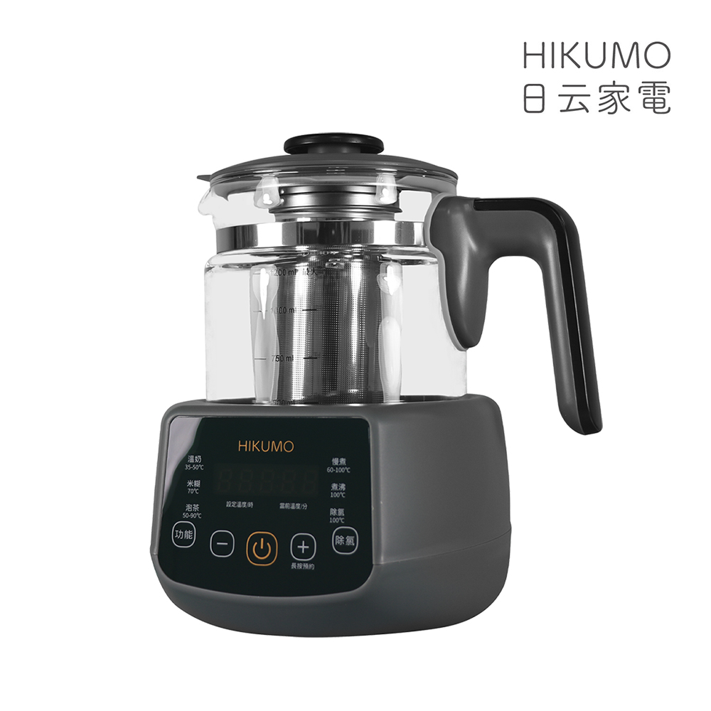 HKM-KT1214H 日云智能溫控玻璃養生壺 HKM-KT1214H 日云智能溫控玻璃養生壺